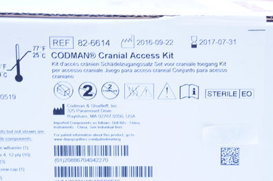 Codman 82-6614 NCC Solutions Cranial Access Kit (x)